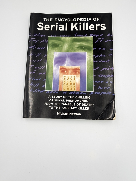 Other - Encyclopedia of Serial Killers - Black Back Cover (Book)